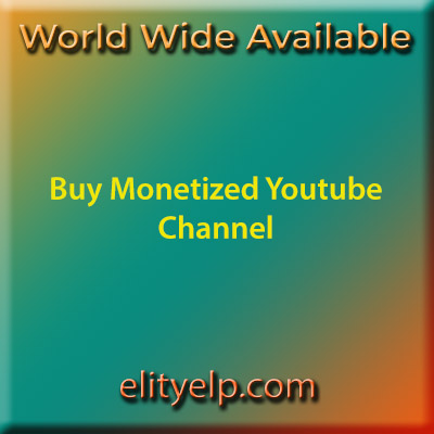 Buy Monetized Youtube Channel